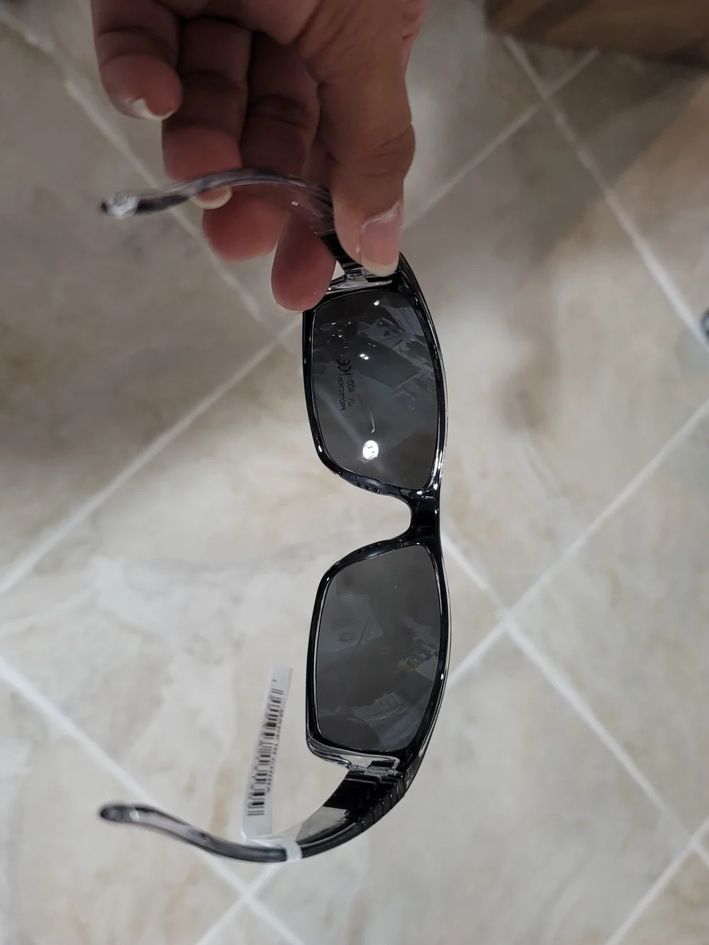 Men's Black Sunglasses - UV400 Protection